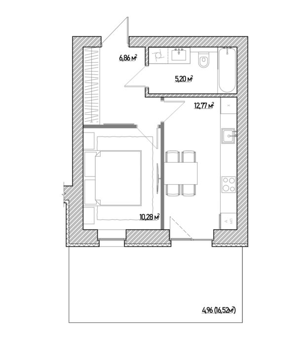 Типова кавартира 9 будинків 4 – 6