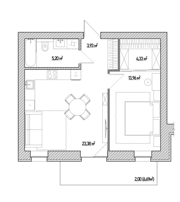 Вибрати Типові кавартири 12,21,30,39 будинків 4-6