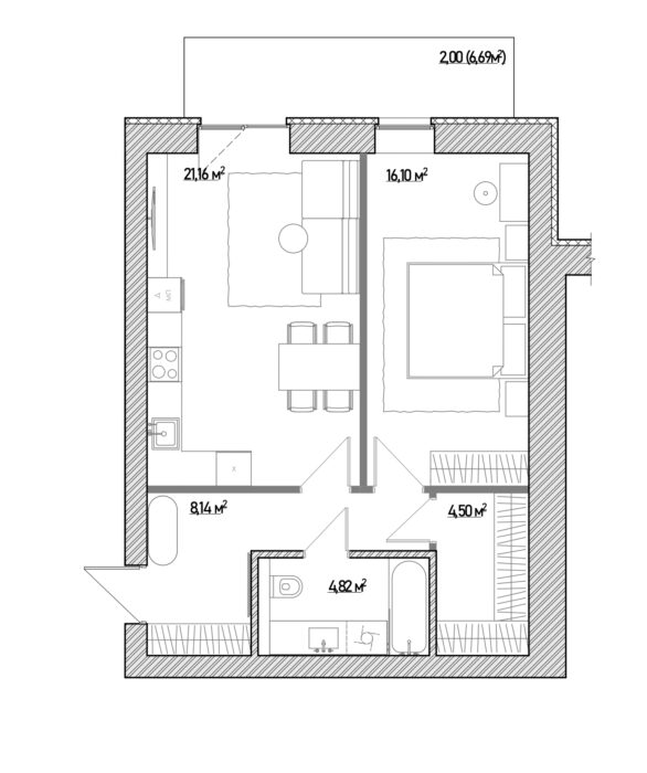 Вибрати Типові кавартири 16,25,34,43 будинків 4-6