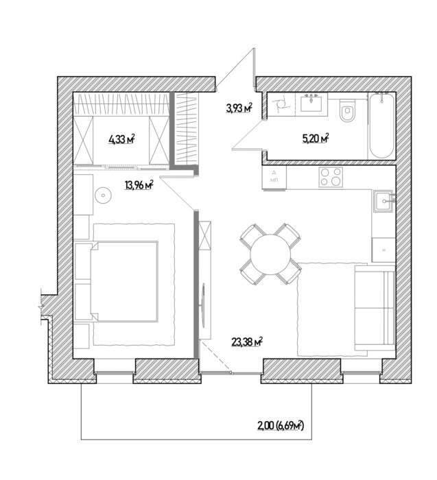 Типові кавартири 18,27,36,45 будинків 3-5