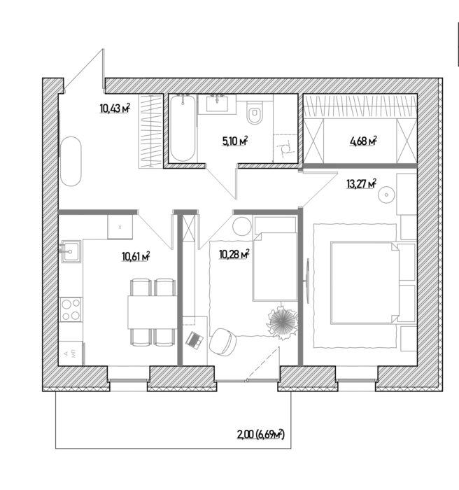 Типові кавартири 17,26,35,44 будинків 3-5