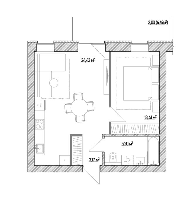 Типові кавартири 13,22,31,40 будинків 3-5